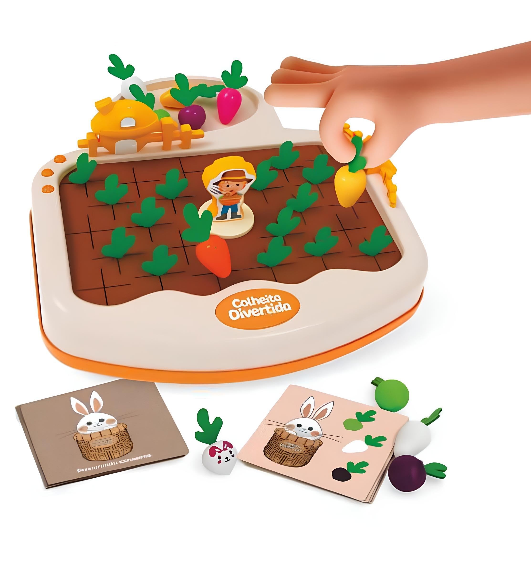 Jogo Colheita Divertida - Desafio De Memória Pakitoys : Amazon.com